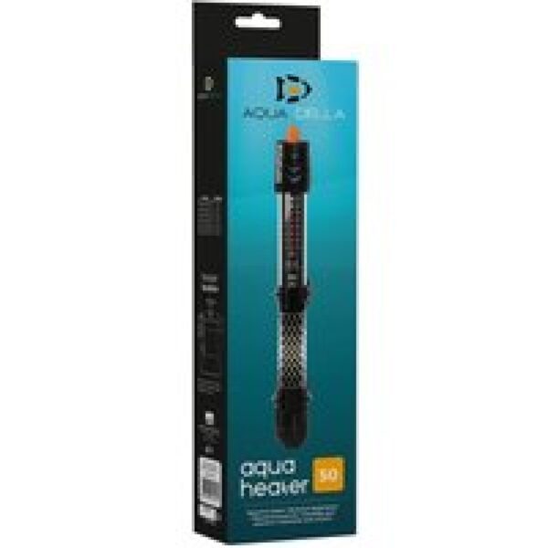 Aqua D'ella Heater Aquarium Verwarming 50W 2,73 x 2,73 x 22,6 cm