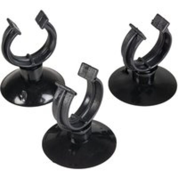 Aqua D'ella Zuiger Met Clip 3St 16/22mm zwart