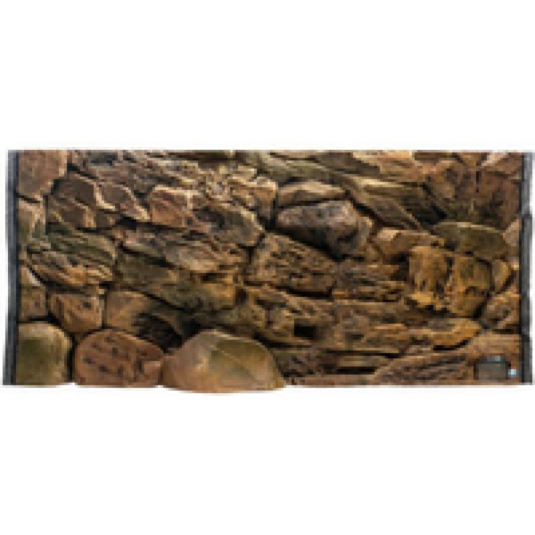 CeramicNature 3D Rock achterwand voor aquarium en terrarium | diverse maten 120×60 1 deel