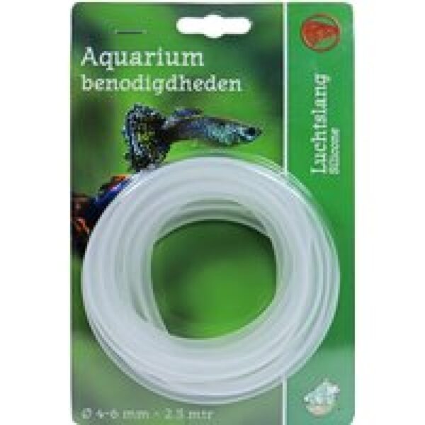 De Boon Luchtslang 4/6MM Silicone 2,5M Blister