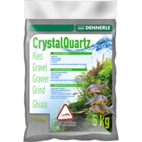 Dennerle Kristal Grind Leigrijs 1-2MM 5KG
