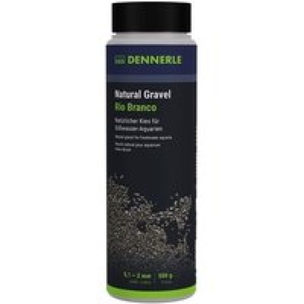 Dennerle Natural Gramavel Rio Branco 0,1-2MM - 500 Gram
