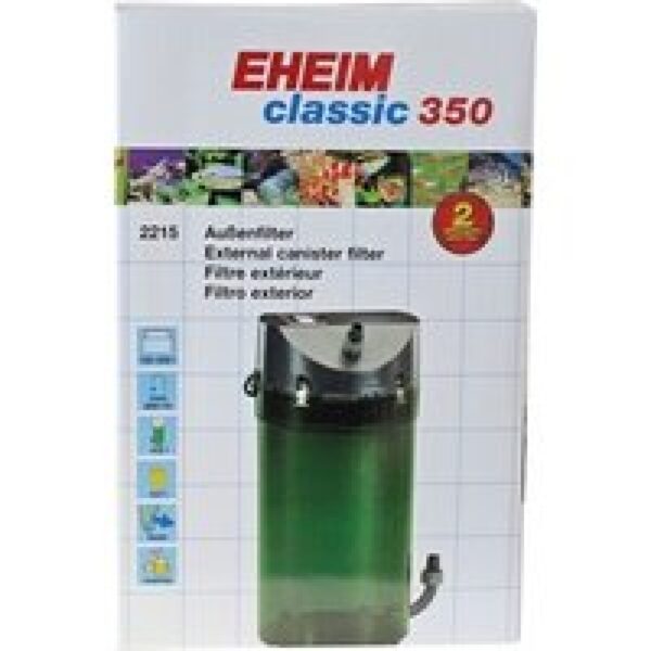 Eheim 350 Classic buitenfilter met filtermassa complete set