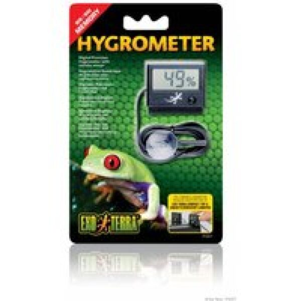Exo Terra Digitale hygrometer | externe sensor | min/max geheugen