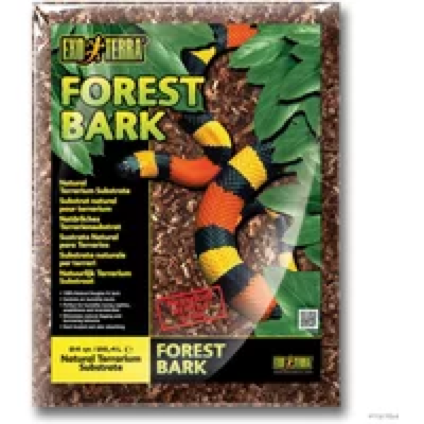 Exo Terra Forest Bark terrariumsubstraat 8,8L en 26,4L | natuurlijke douglasschors voor tropische terraria 26,4 liter