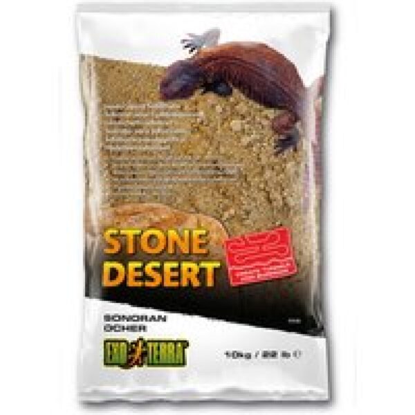 Exo Terra Stone Desert Sonoran Ocher – landschaps substraat voor woestijn | savanne – 5 kg | 10 kg 10KG