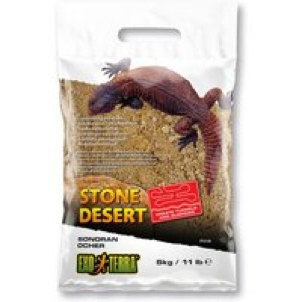 Exo Terra Stone Desert Sonoran Ocher – landschaps substraat voor woestijn | savanne – 5 kg | 10 kg 5KG