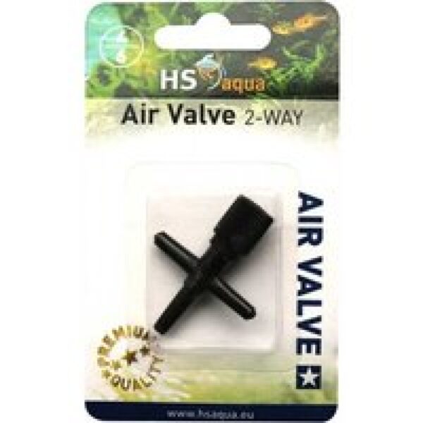 HS Aqua 2-Weg Luchtkraan 4-6MM - 2 Stuks