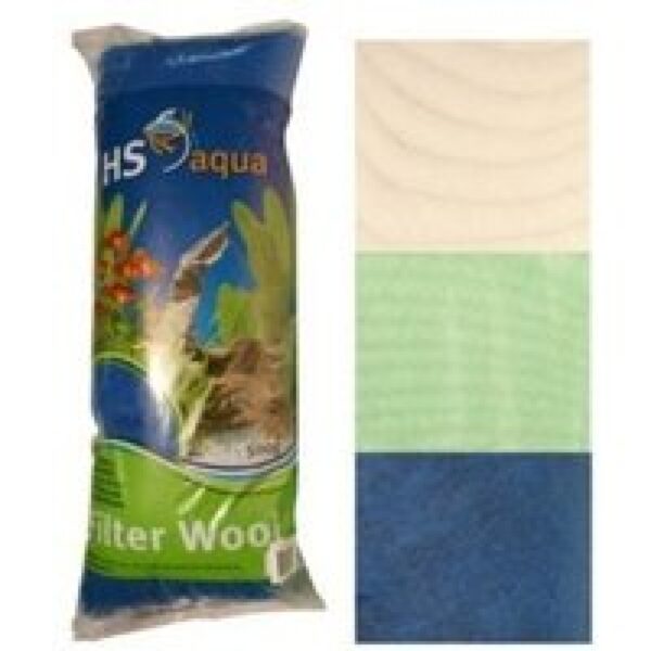 HS Aqua Filterwatten Wit 100 Gram