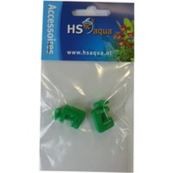 HS Aqua Slangklem Plastic Groen 4-6MM 2 Stuks
