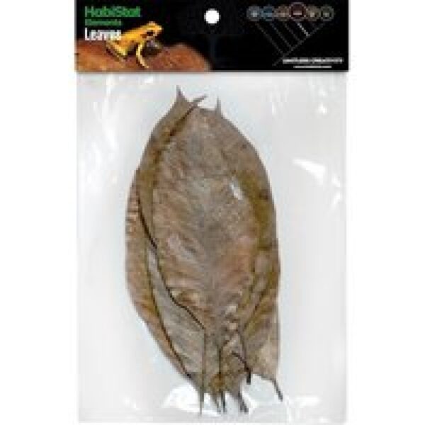 HabiStat Bladeren rubber voor bioactieve terraria en paludaria 10 stuks