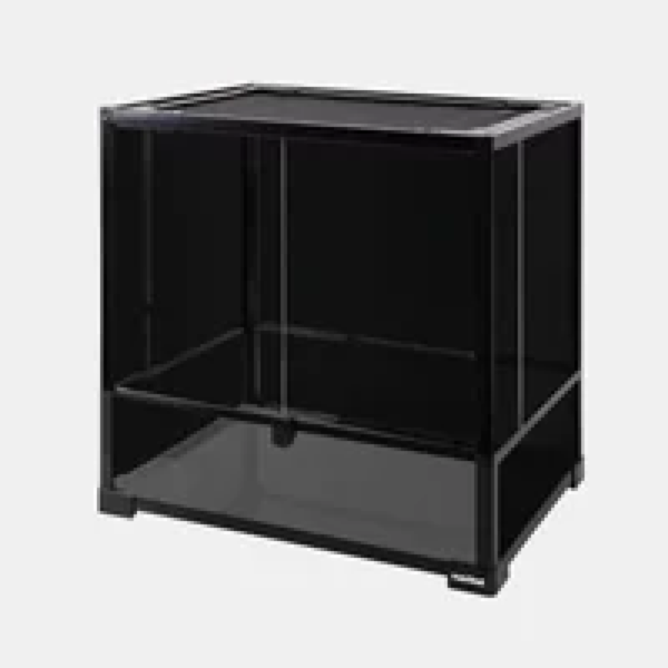 HabiStat Glazen terrarium 60 x 45 x 60 cm voor tropische reptielen en amfibieën