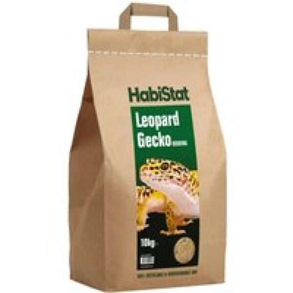 HabiStat Luipaardgekko substraat 10 kg | natuurlijk graafsubstraat voor woestijnterraria 10KG