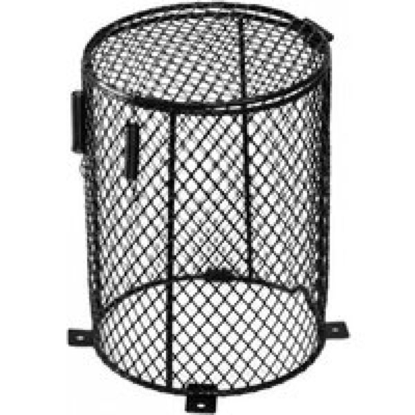 HabiStat Verwarmer beschermer rond 12x16cm | metalen veiligheidskooi voor warmtelamp en keramische verwarmer