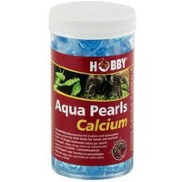 Hobby Aqua Pearls calcium waterkralen 250 ml voor insecten, spinnen en voederdieren