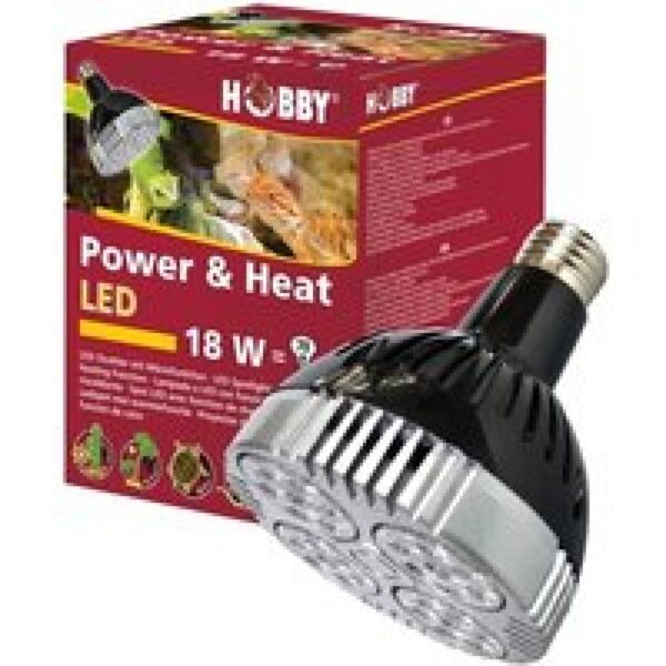 Hobby Power & Heat LED terrariumspot 18W en 35W voor reptielen 18 Watt