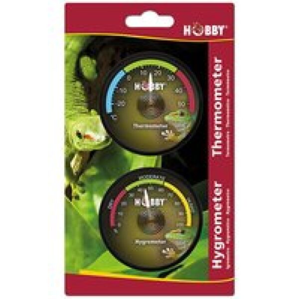 Hobby Terrano Anologe Thermometer/Hygrometer