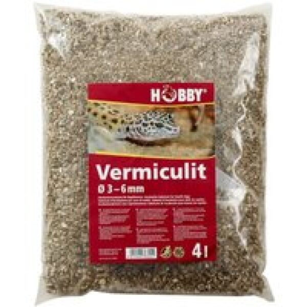 Hobby Vermiculiet broedsubstraat 0-4 mm of 3-6 mm 4 liter 3-6MM