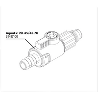 JBL AquaEx 20-45/45-70 Afsluitkraan