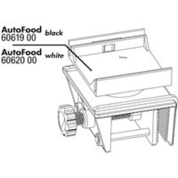 JBL Houder compleet Feeder 1 Set Wit
