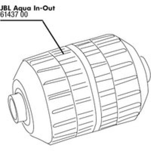 JBL Slangkoppeling voor Aqua In-Out