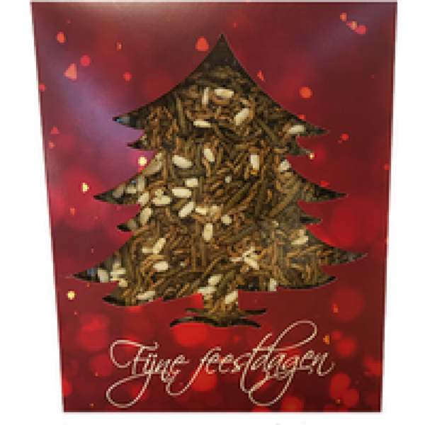 Junai.nl Kerst Doosje met Insectenmix voor Reptielen Het Kerstkado