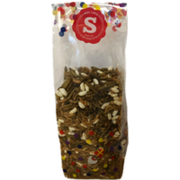 Junai.nl Sint Cadeau zakje met Insectenmix voor Reptielen Het Sinterklaaskado