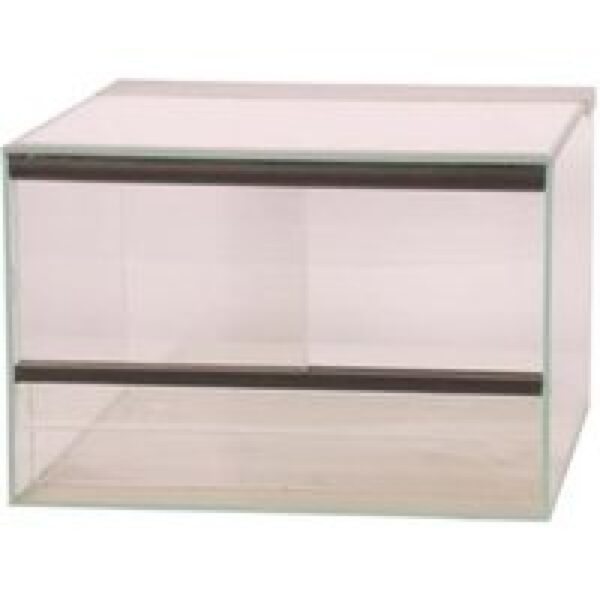 Junai.nl Terrarium met Schuifdeuren | 100 x 40 x 50CM voor reptielen en amfibieën