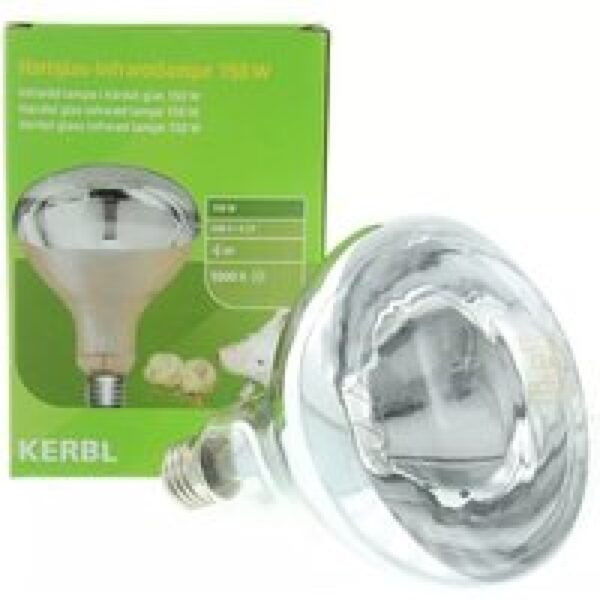 Kerbl Witte warmtelamp infrarood 150 Watt