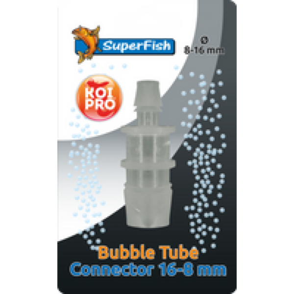 Koi Pro Bubble Connector 16-8/12 MM