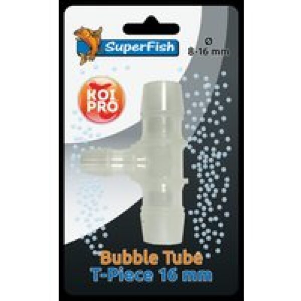 Koi Pro Bubble Tube T-Stuk 16MM