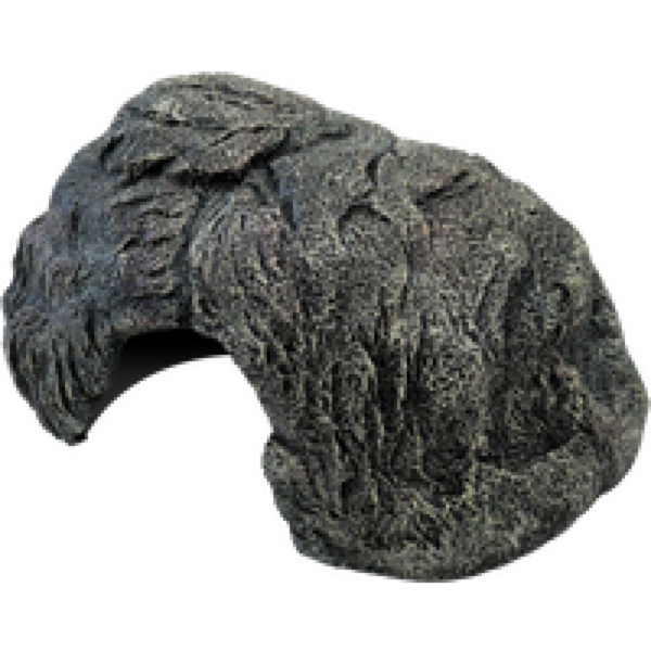 Repto Deco Hiding Grey terrarium schuilplaats M | L voor reptielen en amfibieën M