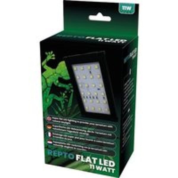 Repto Flat LED terrariumlamp 11 Watt | ultradunne daglichtverlichting voor terraria