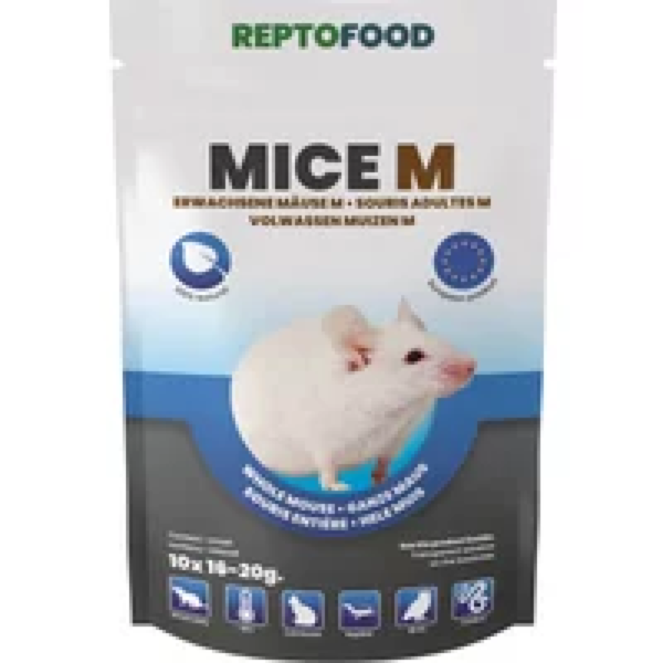 Repto Food Muizen M 16-20 gram 10 stuks Diepvries