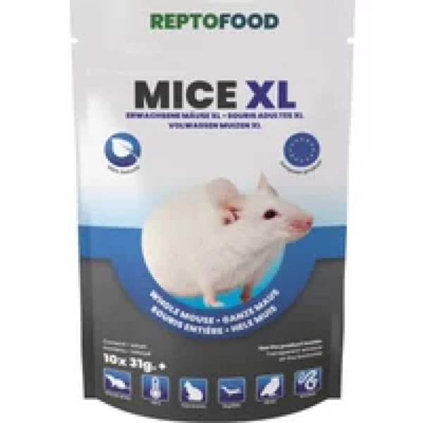 Repto Food Muizen XL 31-40 gram 10 stuks Diepvries