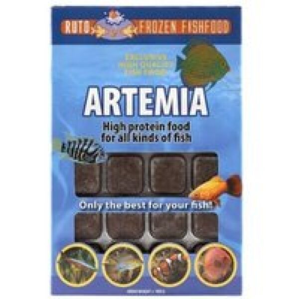 Ruto Artemia 100 Gram 24 bloks blister Diepvries
