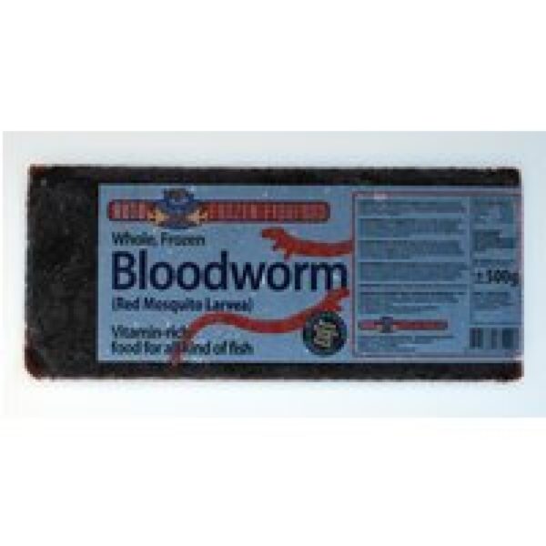 Ruto Rode Muggenlarven 500 Gram in flatpack Diepvries