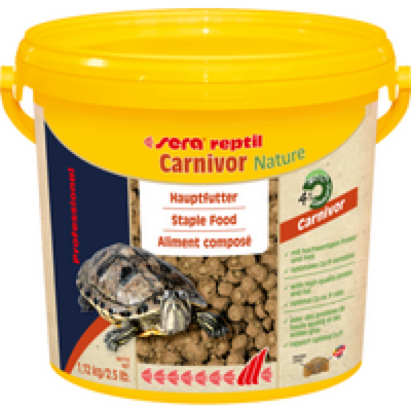 Sera Reptil Professional Carnivor Nature reptielenvoer voor waterschildpadde 1.000ML