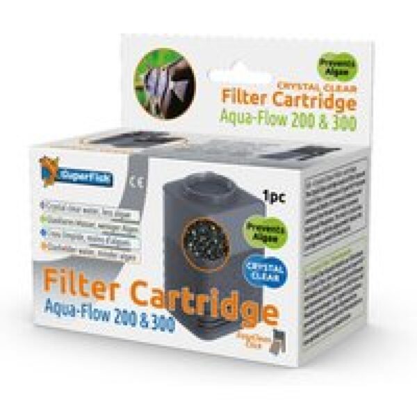SuperFish Aquaflow 200/300 Filter Crystal Clear Cartridge