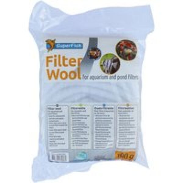 SuperFish Filterwatten Wit 100 Gram
