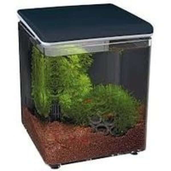 SuperFish Home 8 Aquarium | 8L | 20,5 x 20,5 x 25,7 CM Zwart