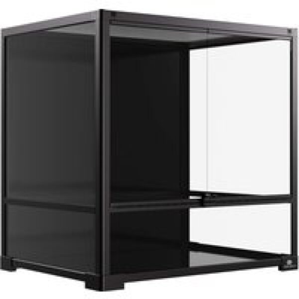 Terra Della Terrarium Knockdown 60 x 45 x 60CM glazen terrarium voor reptielen, amfibieën en insecten