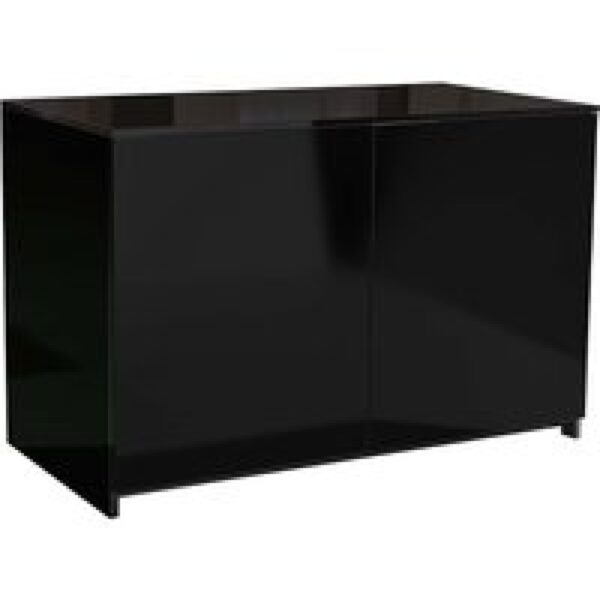 Terra Della Terrariumkast hoogglans zwart 112 x 60 x 76CM | onderkast voor glazen Knockdown terraria