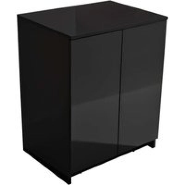 Terra Della Terrariumkast zwart hoogglans 60 x 45 x 76CM