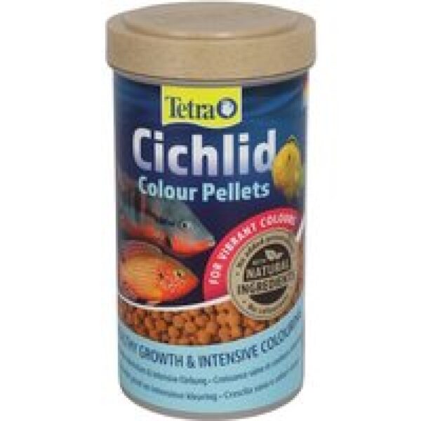Tetra Cichlid Colour Pellets 500ML