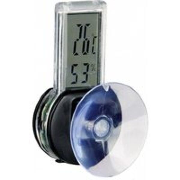 Trixie Digitale thermo-/hygrometer 3x6 cm voor terrariumklimaat