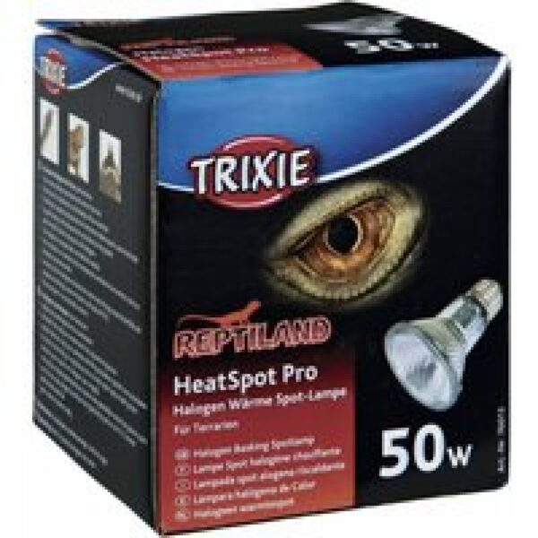 Trixie HeatSpot Pro halogeen basking spot lamp voor reptielen 35W | 50W | 75W (zonder UVB) 50W - 65 x 88mm