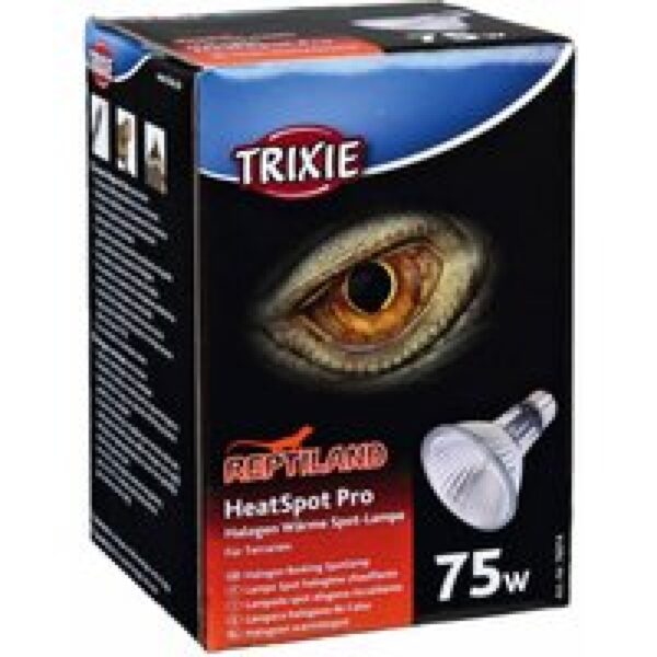 Trixie HeatSpot Pro halogeen basking spot lamp voor reptielen 35W | 50W | 75W (zonder UVB) 75W - 81 x 108mm