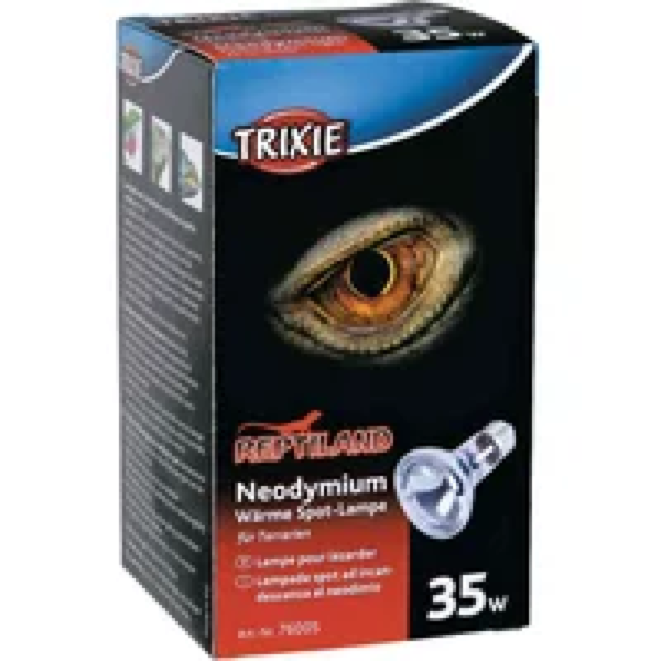 Trixie Neodymium warmtelamp terrarium 35 | 50 | 75 | 100 W E27 dimbaar UVA 35W - ø 63 x 100mm