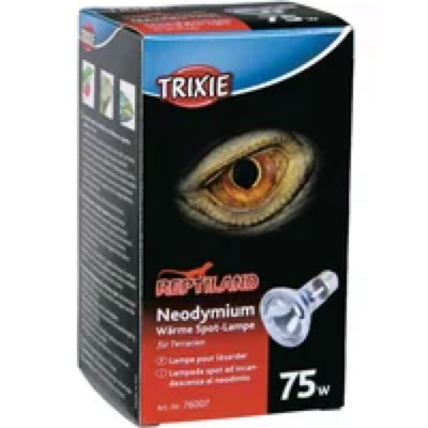 Trixie Neodymium warmtelamp terrarium 35 | 50 | 75 | 100 W E27 dimbaar UVA 75W - ø 63 x 100mm